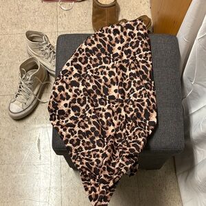 SHEIN Leopard Print Camisole - one shoulder asymmetrical top